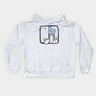 musical note Kids Hoodie